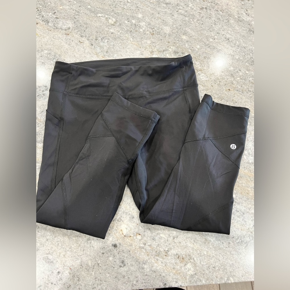 Black Lululemon Crop Legging